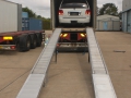 Loading Ramps in place ready for unloading